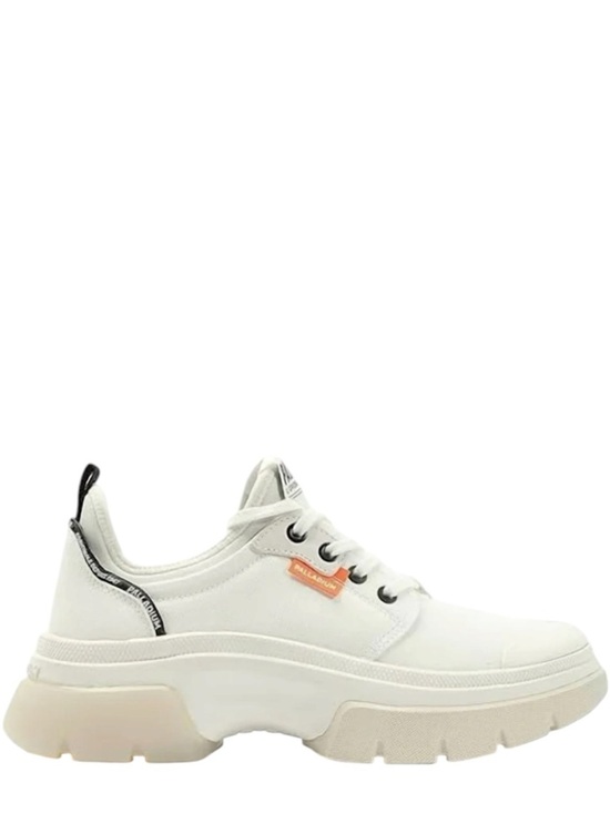 Palladium Shoes - Palladium Pallawave Lo Metro Sneaker, White, 7